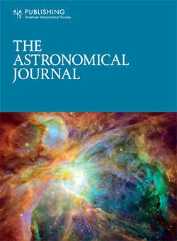 Cover of The Astronomical Journal
