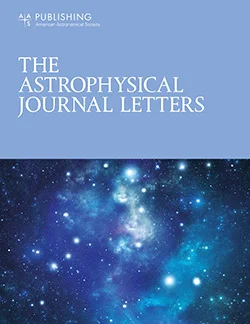Cover of The Astrophysical Journal Letters