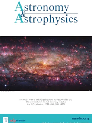 Cover of Astronomy & Astrophysics